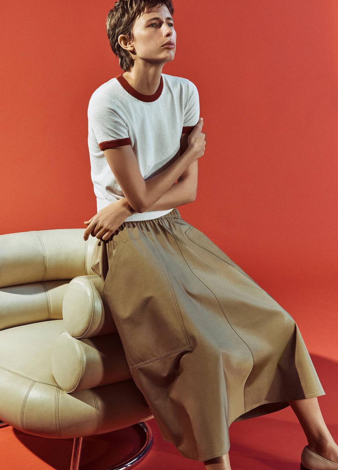 VINCE Featured - Cotton Full Skirt in Dresses & Skirts