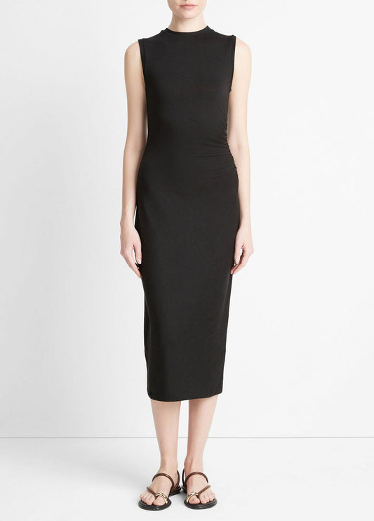 VINCE Best Seller - Sleeveless Gathered-Waist Dress in Dresses & Skirts