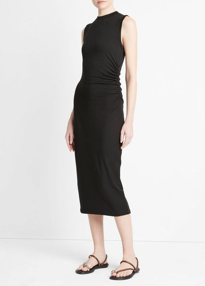 VINCE Best Seller - Sleeveless Gathered-Waist Dress in Dresses & Skirts