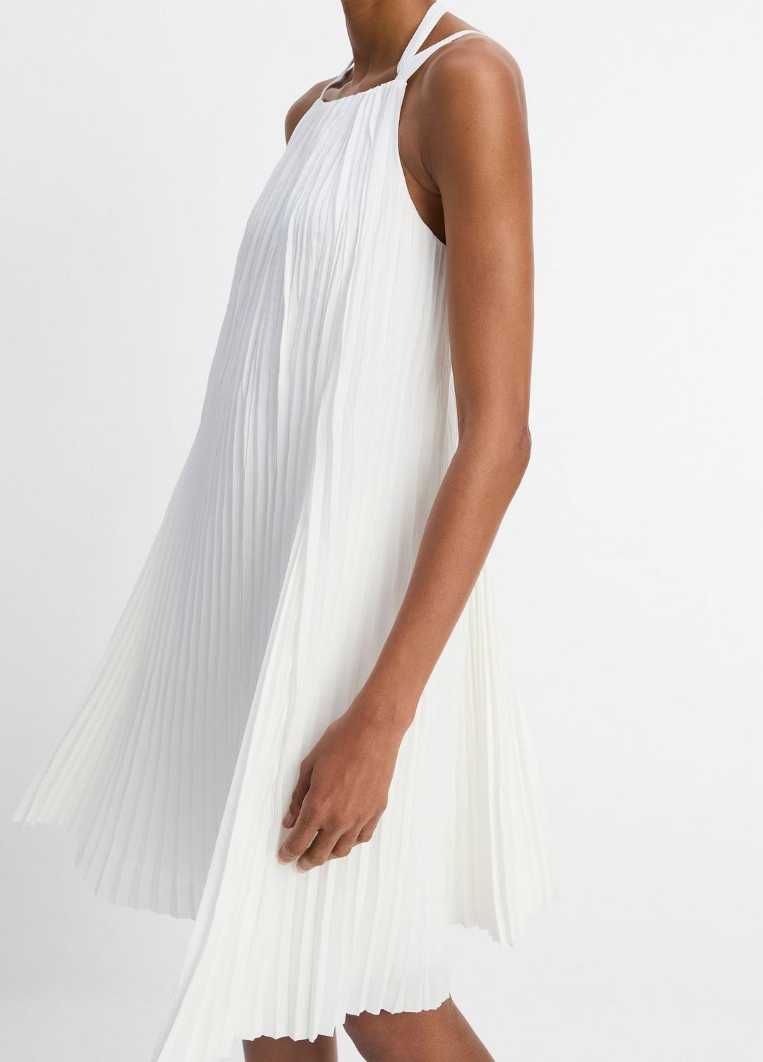 VINCE Special Offer - Pintuck Pleated A-Line Dress in Dresses & Skirts