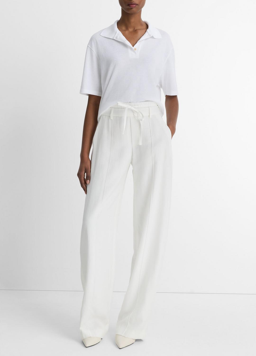 VINCE Hot Sale - Easy Cotton Polo Shirt in Shirts & Tees