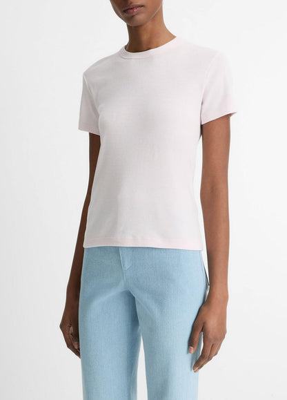 VINCE Hot Sale - Pima Cotton-Blend '90s Shrunken T-Shirt in Shirts & Tees