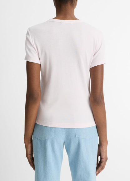 VINCE Hot Sale - Pima Cotton-Blend '90s Shrunken T-Shirt in Shirts & Tees