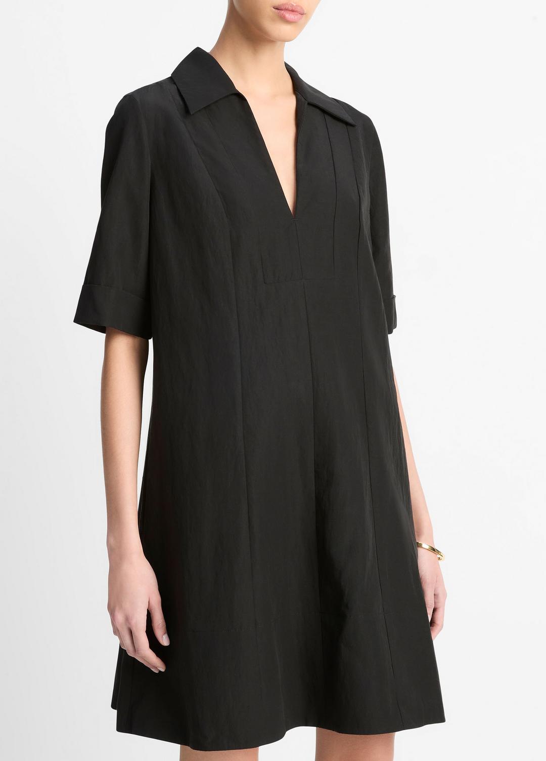 VINCE Essential - A-Line Short Dress in Dresses & Skirts