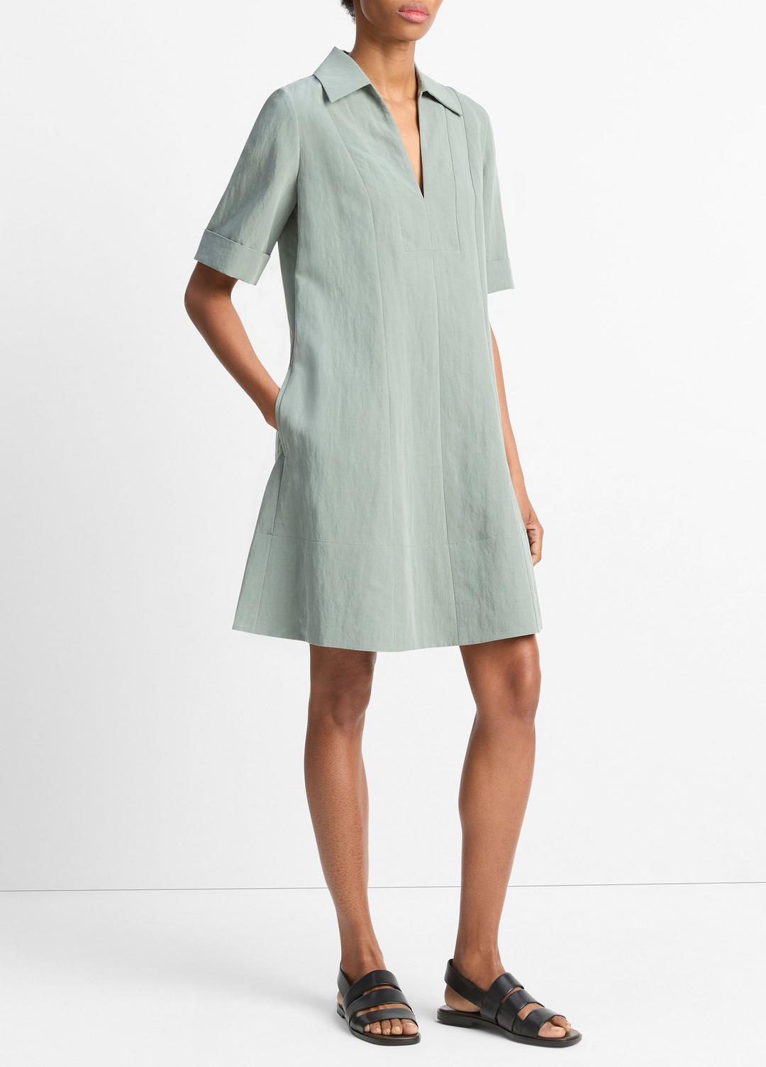 VINCE Best Seller - A-Line Short Dress in Dresses & Skirts