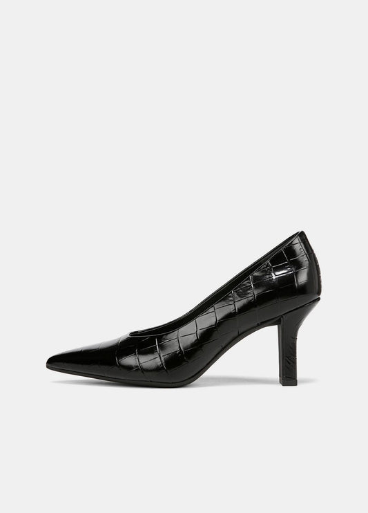 VINCE Trusted - Diane Croc-Embossed Leather Pump in Shoes
