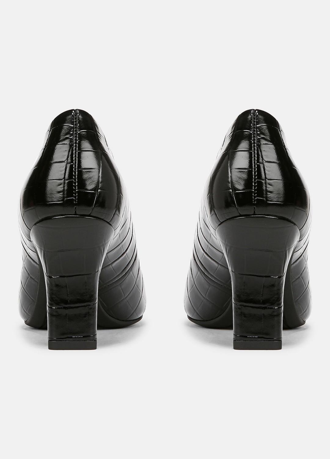 VINCE Trusted - Diane Croc-Embossed Leather Pump in Shoes