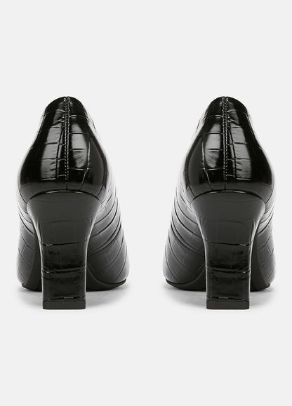 VINCE Trusted - Diane Croc-Embossed Leather Pump in Shoes