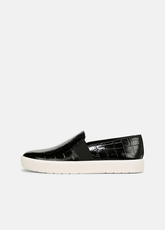 VINCE Best Seller - Blair Croc-Embossed Leather Sneaker in Shoes
