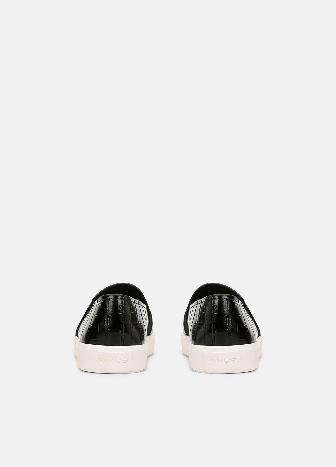 VINCE Best Seller - Blair Croc-Embossed Leather Sneaker in Shoes