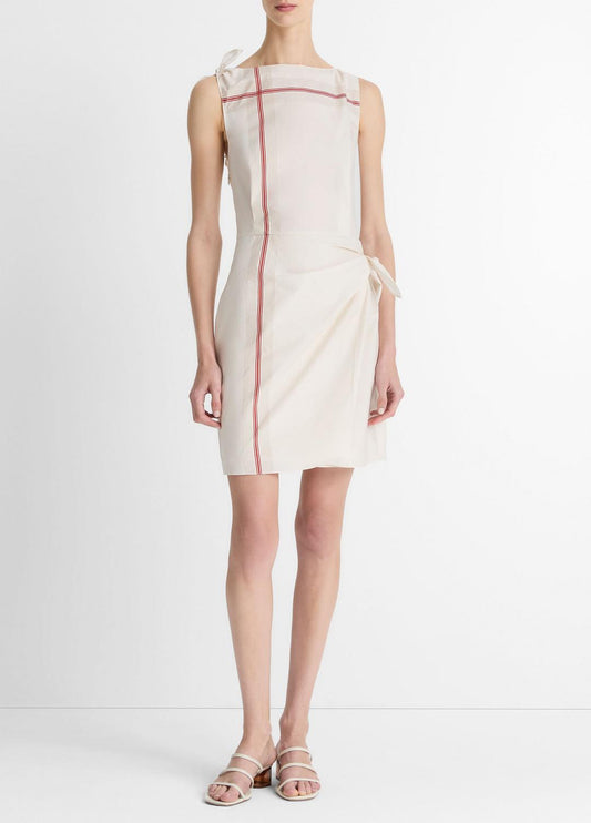 VINCE Popular - Handkerchief-Stripe Wrap Dress in Dresses & Skirts