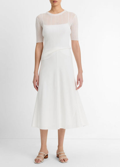 VINCE Signature - Bias A-Line Skirt in Dresses & Skirts