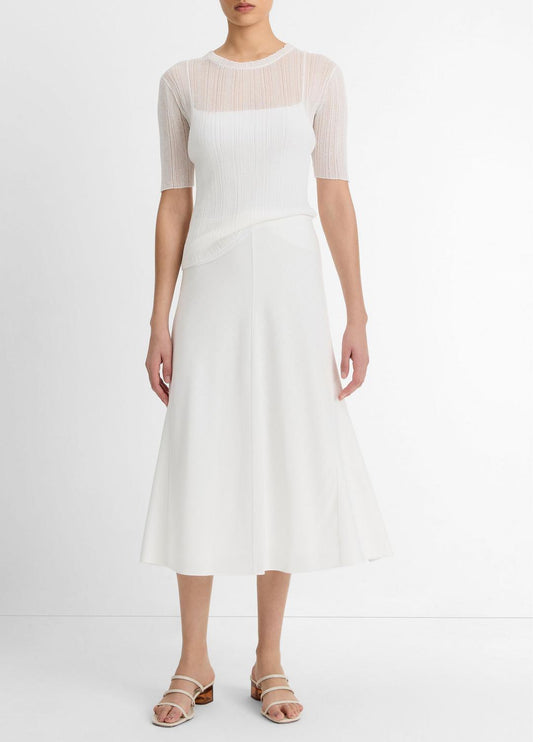 VINCE Signature - Bias A-Line Skirt in Dresses & Skirts