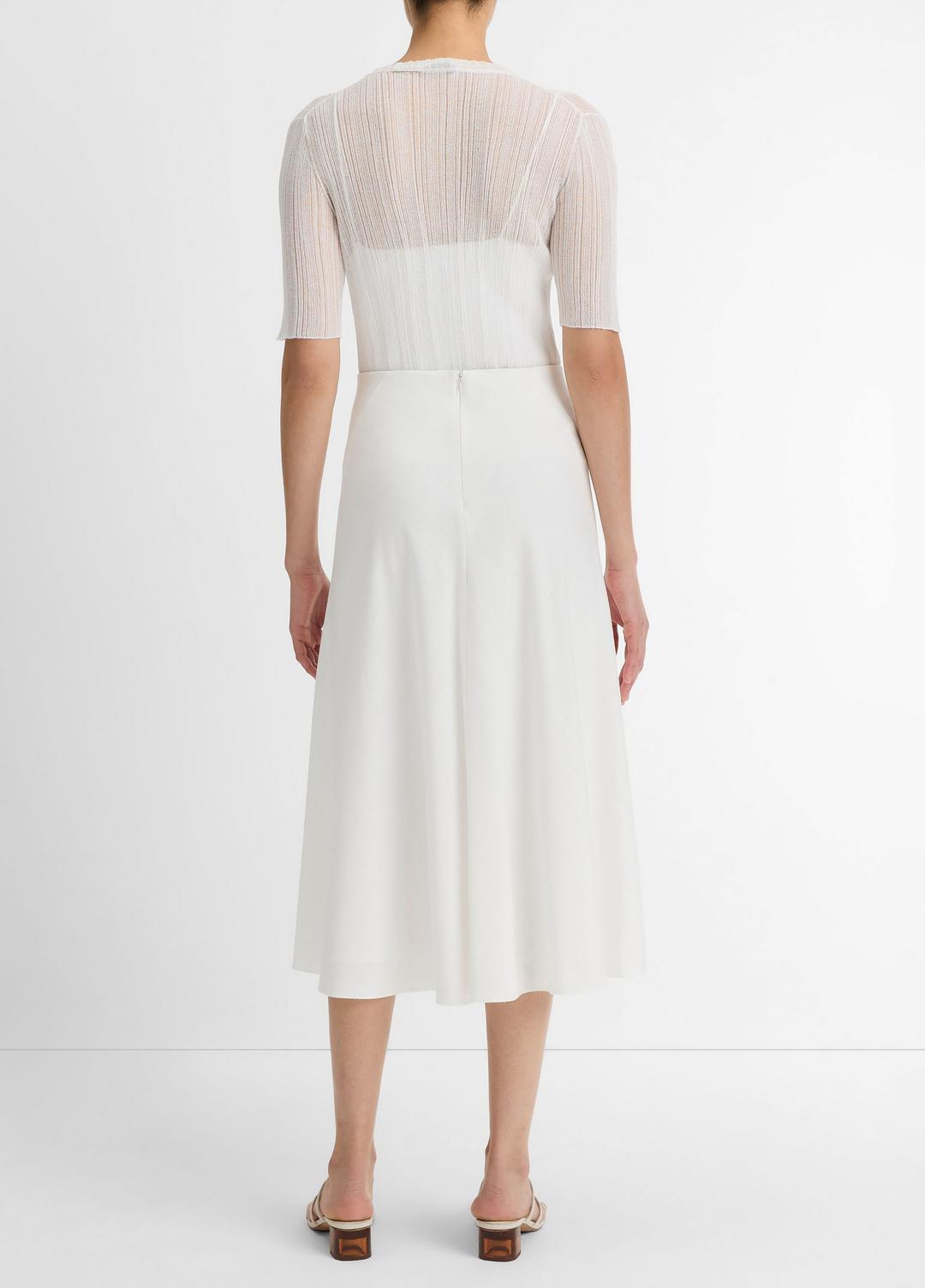 VINCE Signature - Bias A-Line Skirt in Dresses & Skirts