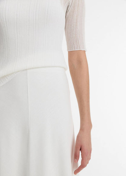 VINCE Signature - Bias A-Line Skirt in Dresses & Skirts