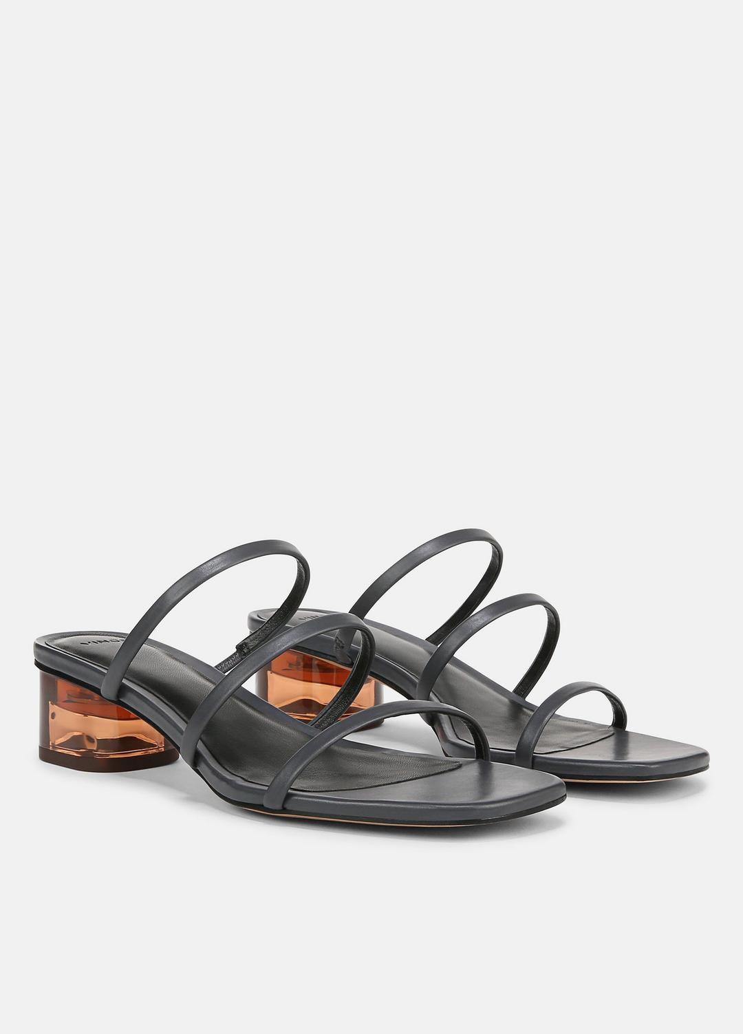 VINCE Signature - Palm Springs Leather Heeled Sandal in Shoes