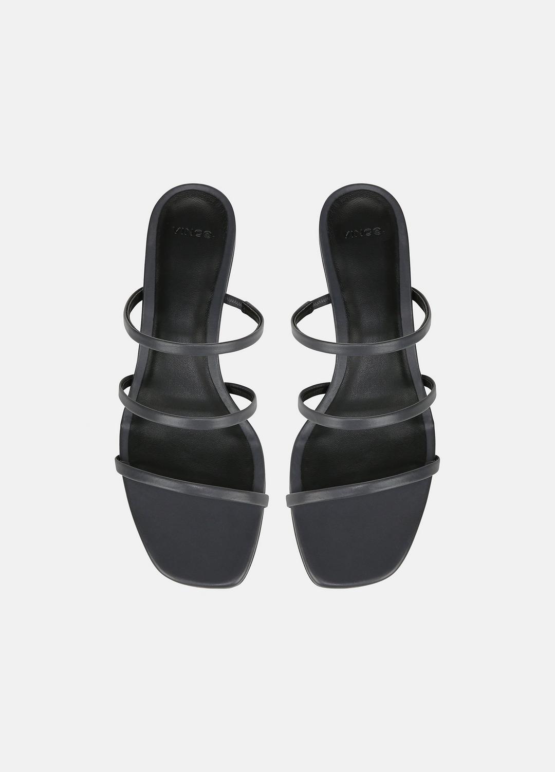 VINCE Signature - Palm Springs Leather Heeled Sandal in Shoes