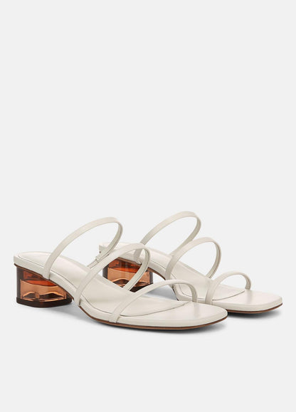 VINCE Smart Buy - Palm Springs Leather Heeled Sandal in Shoes