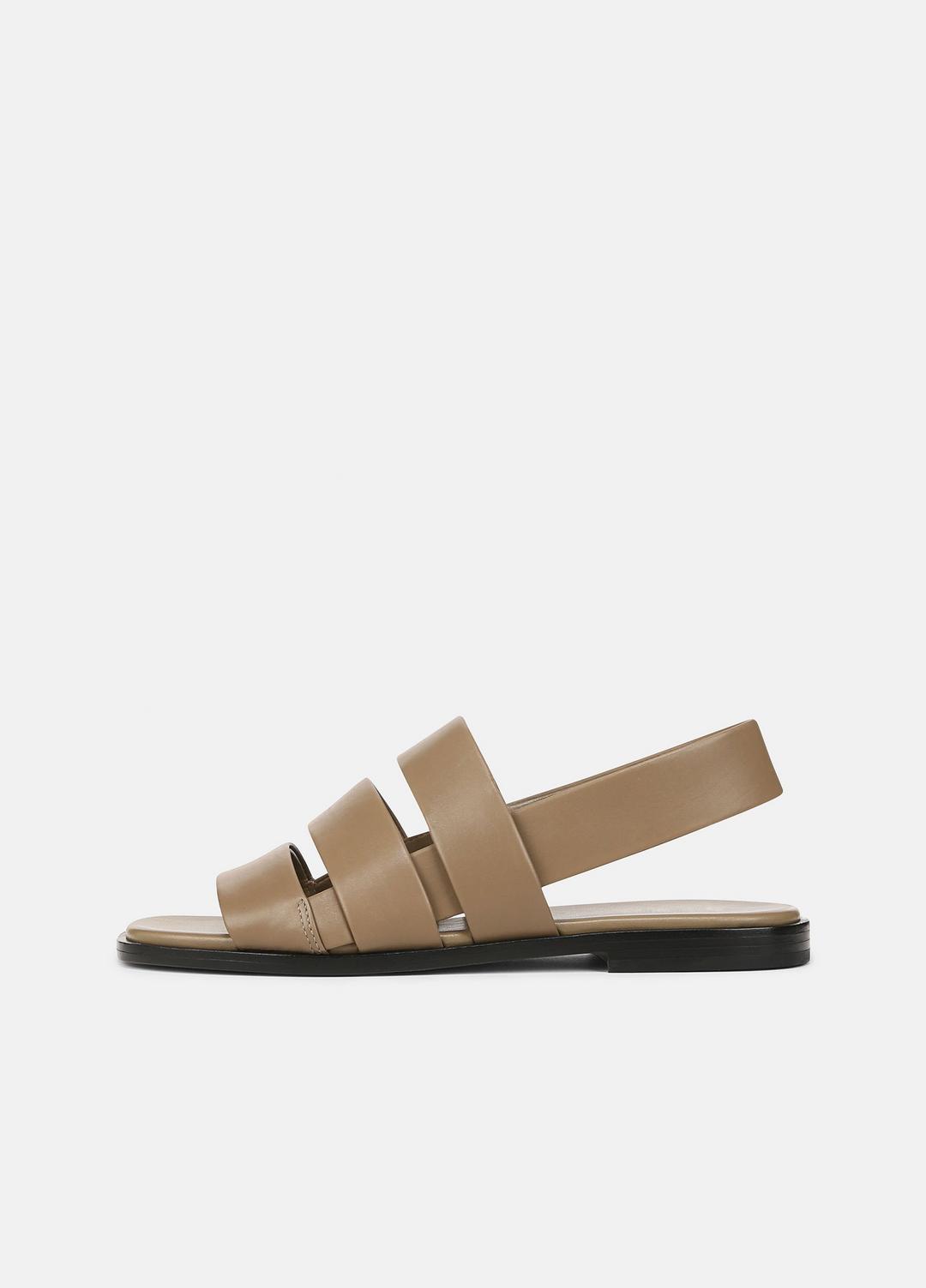 VINCE Discount - Mazie Leather Slingback Sandal in Shoes