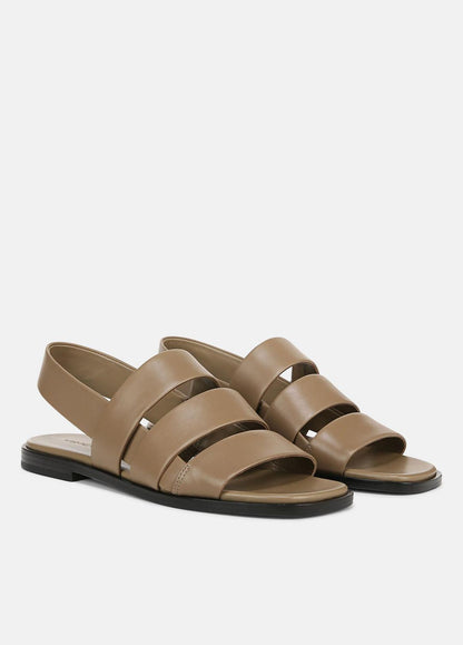VINCE Discount - Mazie Leather Slingback Sandal in Shoes