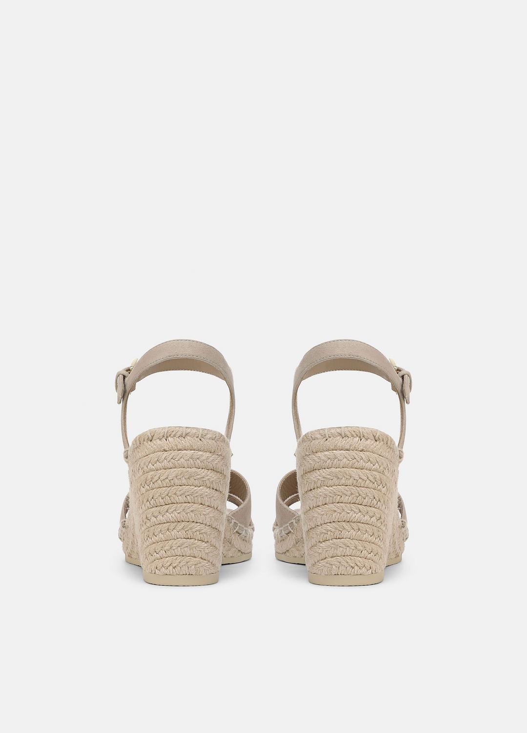 VINCE Everyday - Gwen Suede Espadrille Wedge Sandals in Shoes