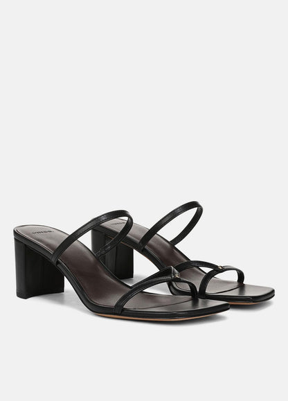 VINCE Smart Buy - Ona Leather Heeled Sandal in Shoes