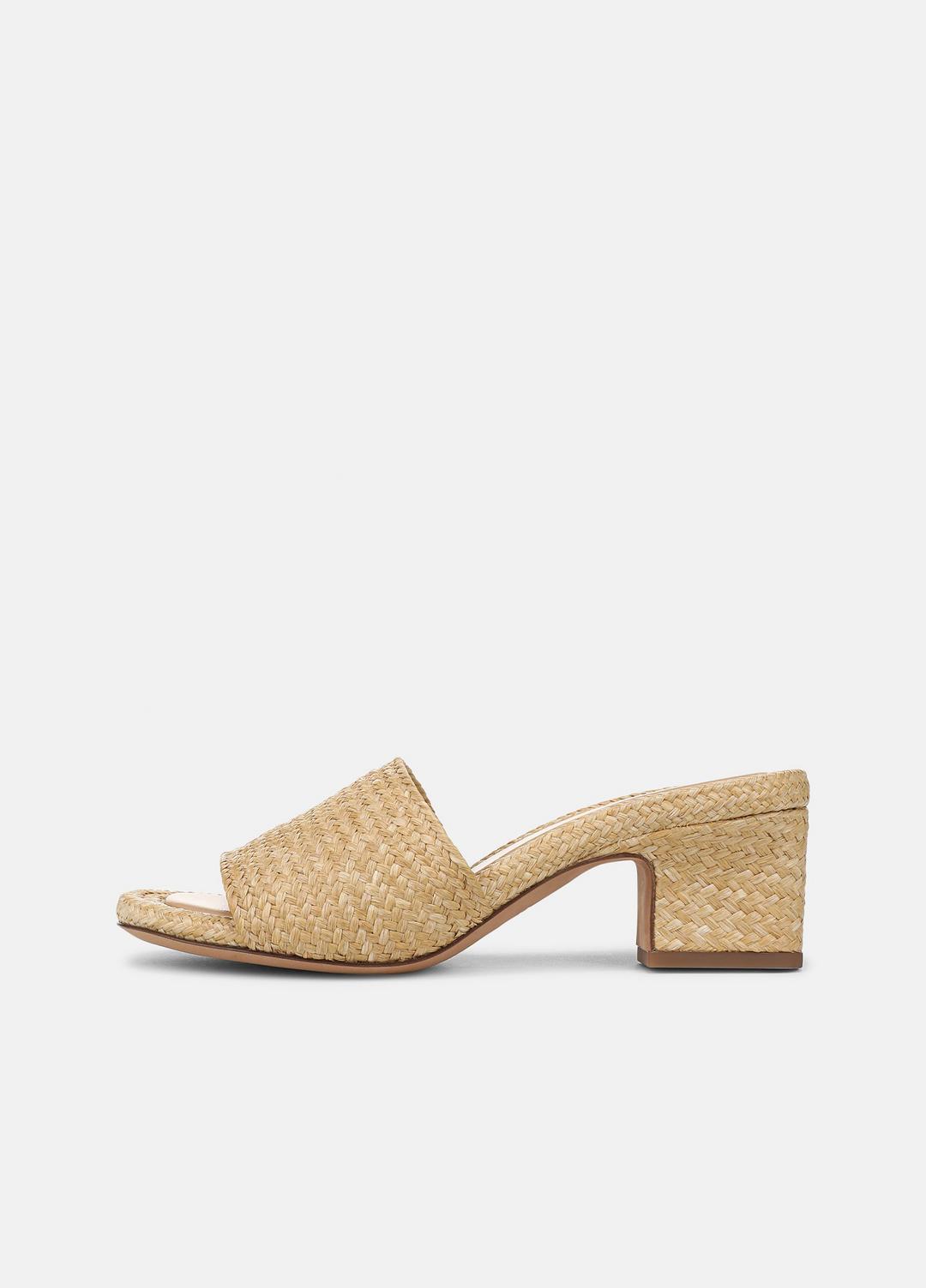 VINCE Trusted - Ariana Raffia Heeled Sandal in Shoes