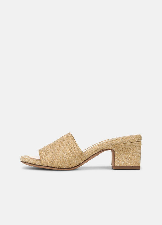 VINCE Trusted - Ariana Raffia Heeled Sandal in Shoes
