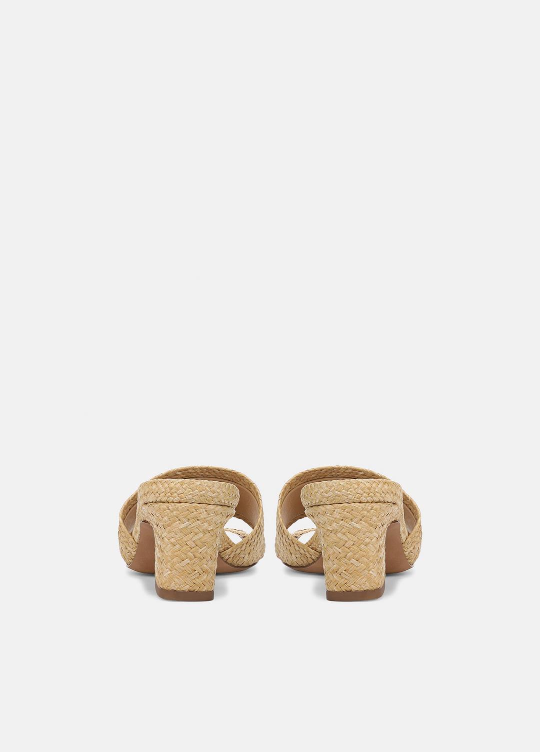 VINCE Trusted - Ariana Raffia Heeled Sandal in Shoes