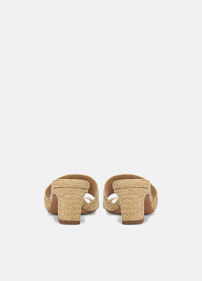 VINCE Trusted - Ariana Raffia Heeled Sandal in Shoes