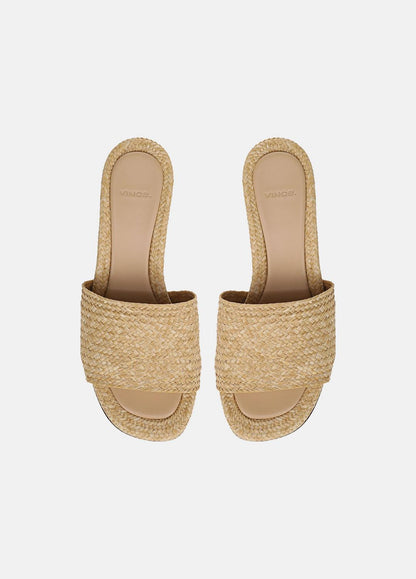 VINCE Trusted - Ariana Raffia Heeled Sandal in Shoes