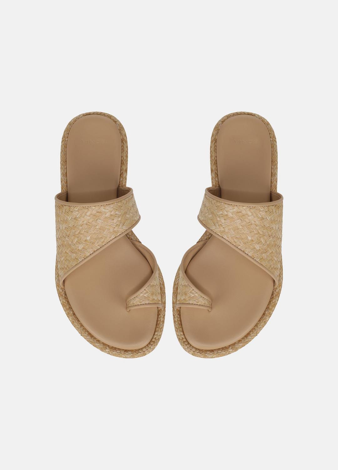 VINCE Sale - Lukas Raffia Sandal in Shoes