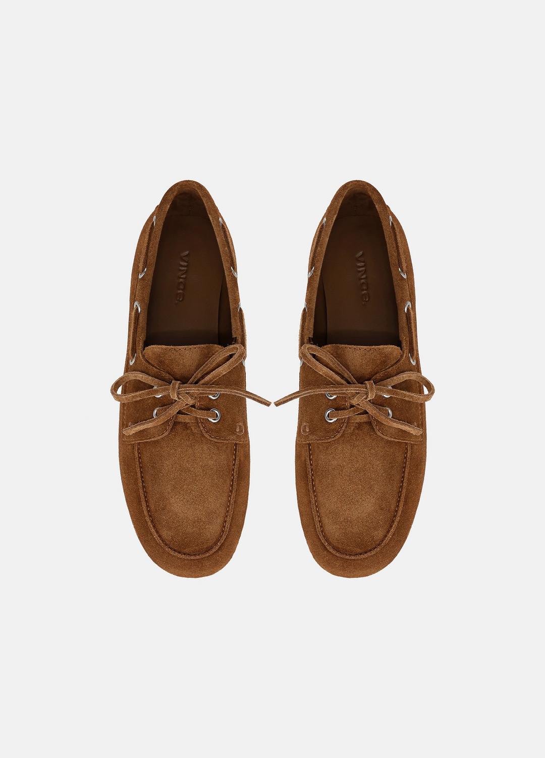 VINCE Latest - Marin Suede Lace-Up Loafer in Shoes