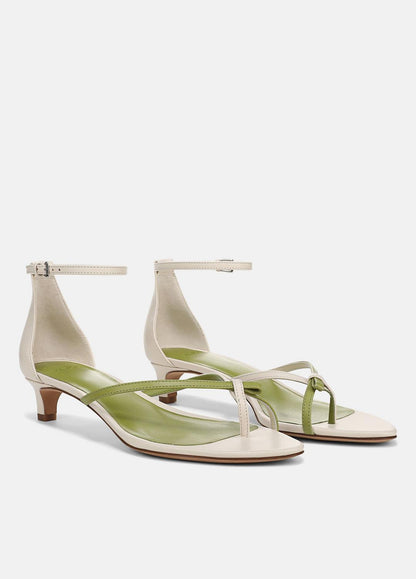 VINCE Exclusive - Siri Leather Heeled Sandal in Shoes