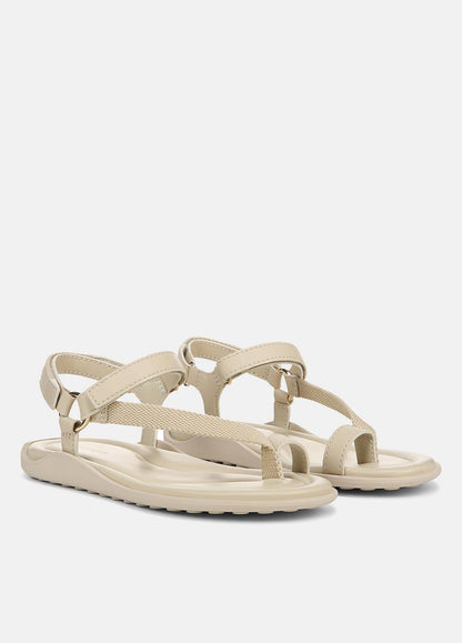 VINCE Signature - Summer Leather & Canvas Sandal in Shoes