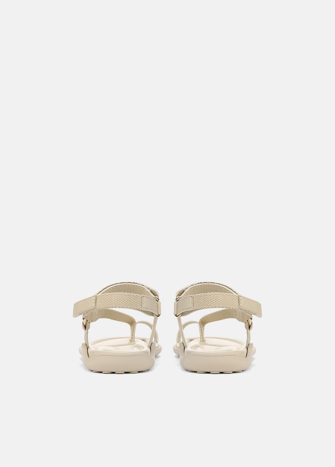 VINCE Signature - Summer Leather & Canvas Sandal in Shoes