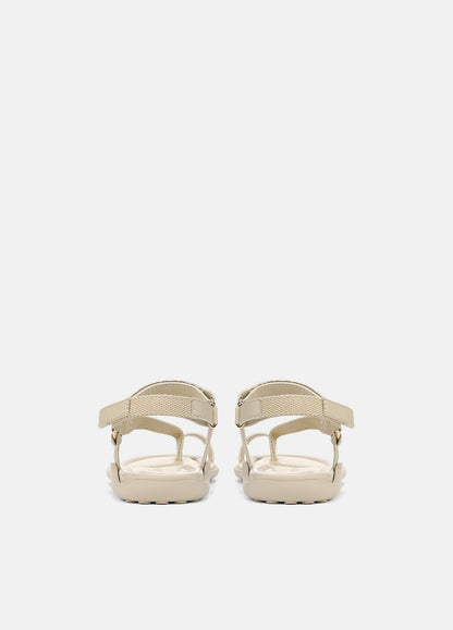 VINCE Signature - Summer Leather & Canvas Sandal in Shoes