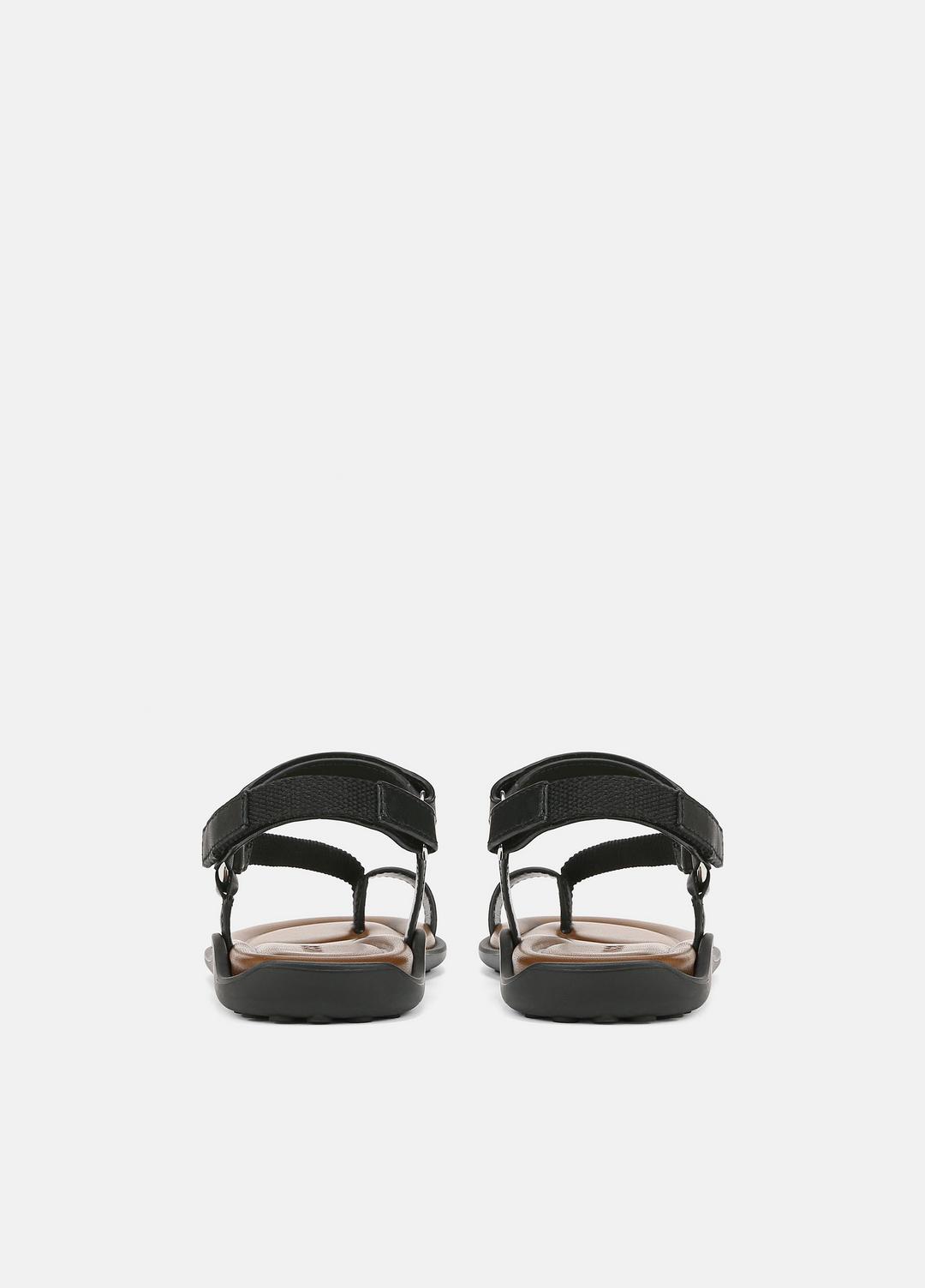 VINCE Signature - Summer Leather & Canvas Sandal in Shoes