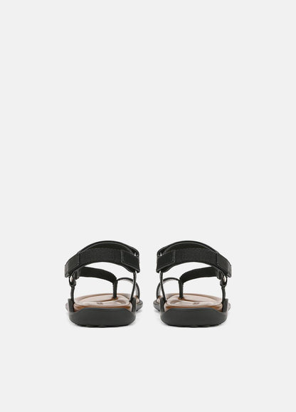 VINCE Signature - Summer Leather & Canvas Sandal in Shoes