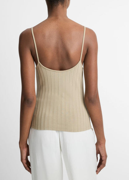 VINCE Recommended - Ribbed V-Neck Camisole in Shirts & Tees