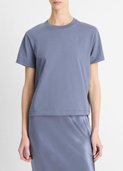VINCE Trending - Pima Cotton Crew Neck T-Shirt in Shirts & Tees