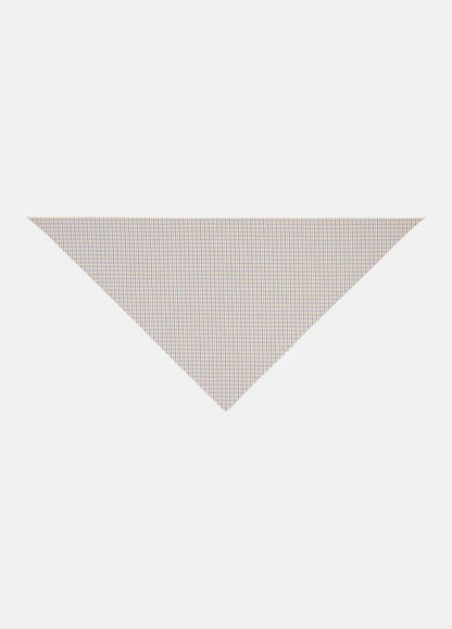 VINCE Best Price - Gardener's Check Cotton Headkerchief in Accessories