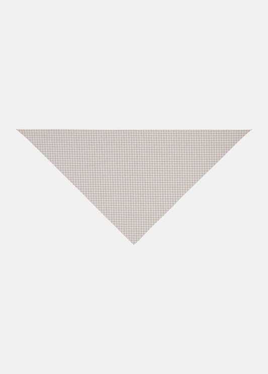 VINCE Best Price - Gardener's Check Cotton Headkerchief in Accessories