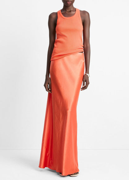 VINCE Trending - Satin Maxi Skirt in Dresses & Skirts