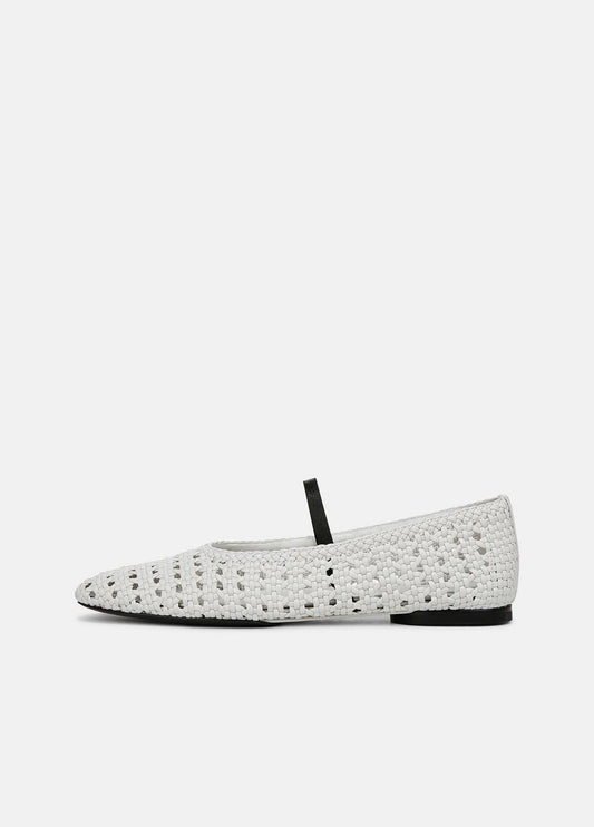 VINCE Trusted - Vivian Leather Mary Jane Flat in Shoes