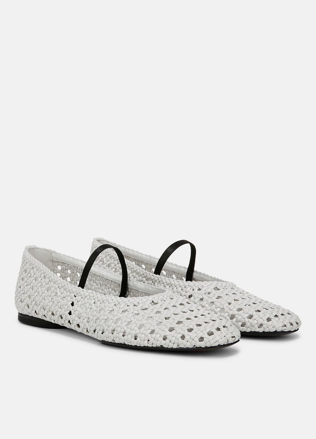 VINCE Trusted - Vivian Leather Mary Jane Flat in Shoes