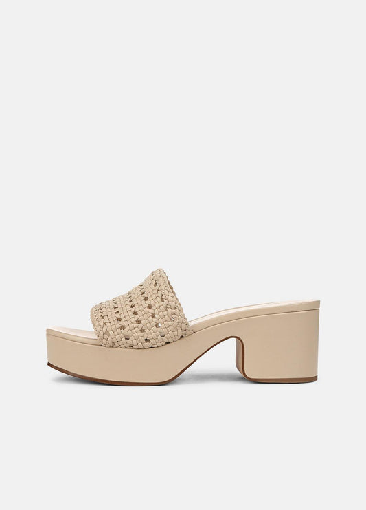 VINCE Best Seller - Margo Woven Leather Platform Sandal in Shoes