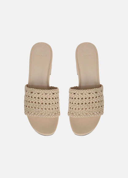 VINCE Best Seller - Margo Woven Leather Platform Sandal in Shoes