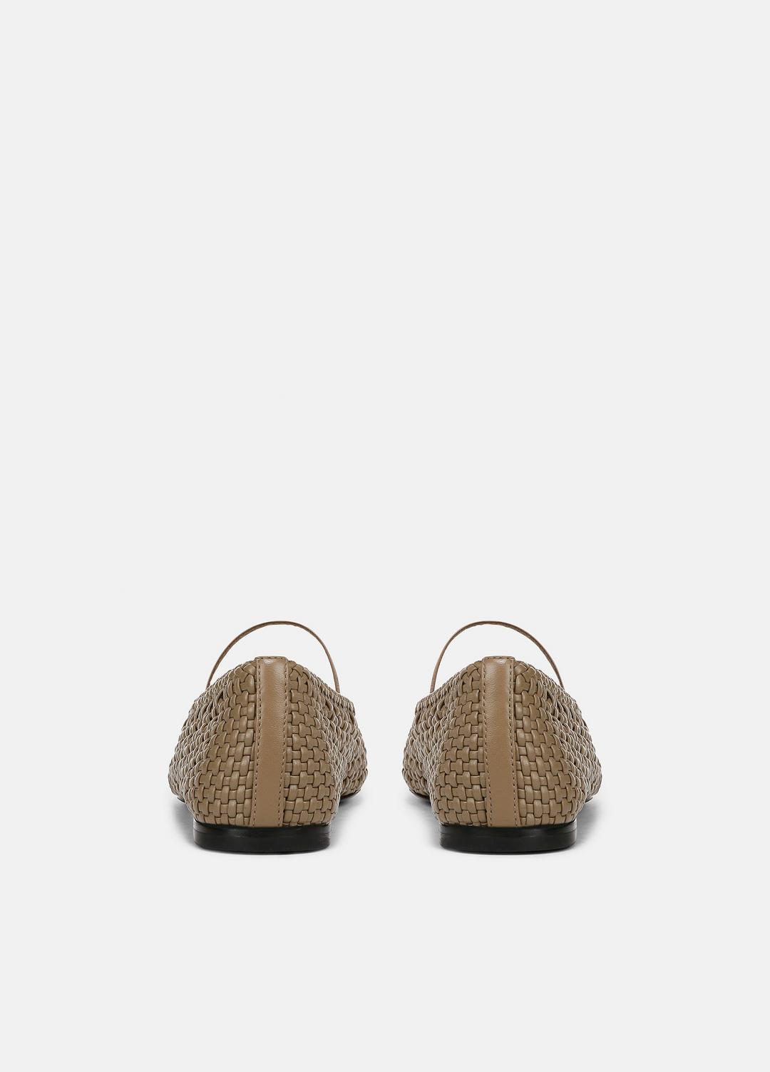 VINCE Special Offer - Vivian Leather Mary Jane Flat in Shoes