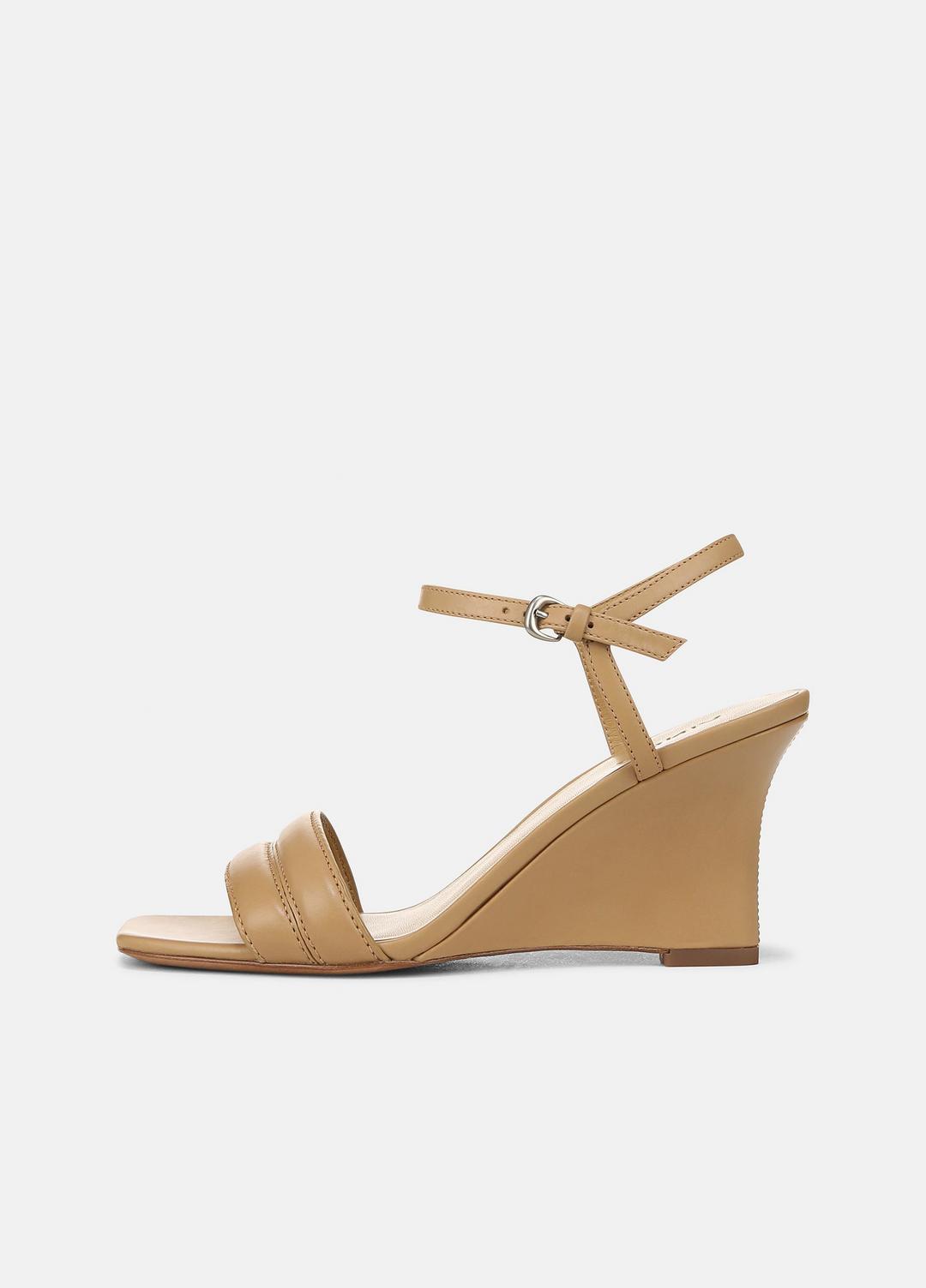 VINCE Customer Favorite - Prema Leather Wedge Sandal in Shoes